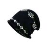 Warm Jacquard Knitted Hat Printed Printing Knit Cap Sweet Ear Protection Hat  Apparel Accessories