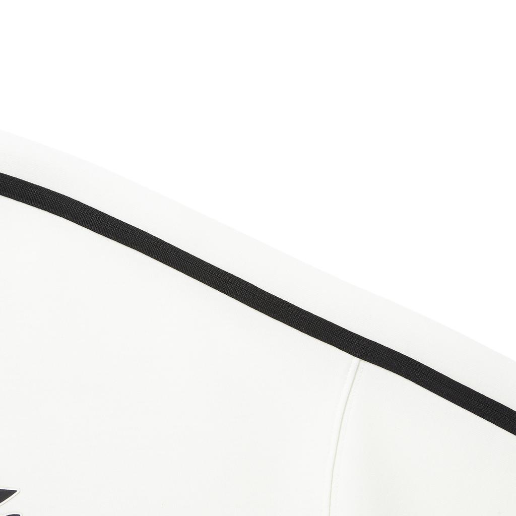 Li Ning Sports Lifestyle Series Round Neck Loose Casual Retro Color Block Letter Stripe Versatile Sweatshirt Unisex Sweatshirt Off-White AWDVF87-1