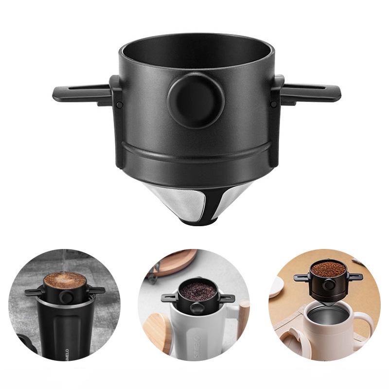 Portable Coffee Brewing Set Hand Cranked Coffee Machine Coffee Filtercoffee Insulated Cup Travel Outdoor Home Simple Operation