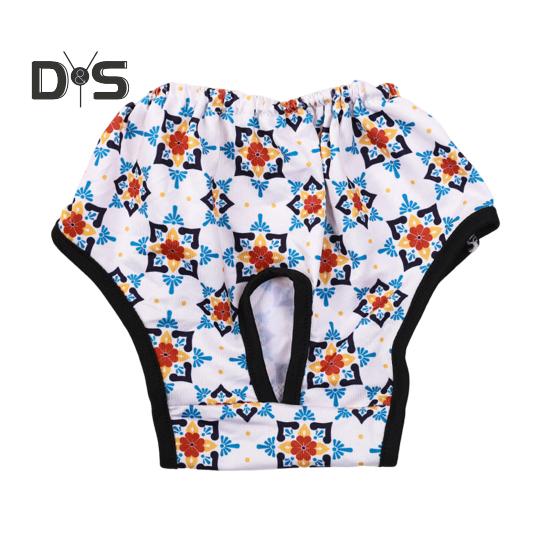 

Менструальні штани для домашніх тварин Пелюшки для собак Фізіологічні трусики для цуценя Нижня білизна для домашніх тварин Гігієнічні шорти для собак під час спеки S синій