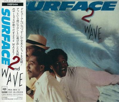 CD SURFACE  2nd WAVE 25DP5414 CBSSony 1989 Japan SoulFunk Used