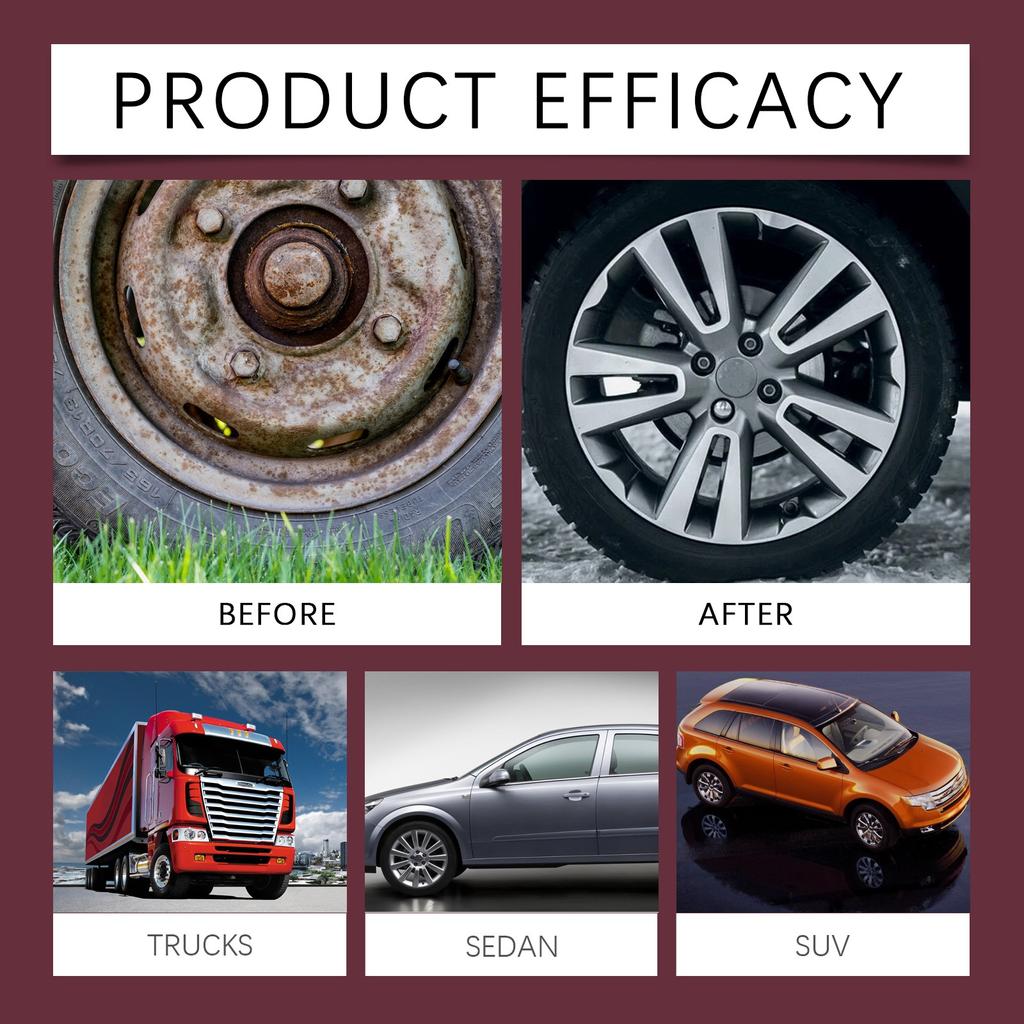 Car Tyre Remover Cleaning Dekontaminace a odstranění nečistot Čistič pneumatik 100ML