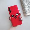 For Honor 20 Case Cartoons Love Heart TPU Funda For Huawei Honor 20 Pro Lite YAL-L21 YAL-L41 20S MAR-LX1H Back Cover Phone Case