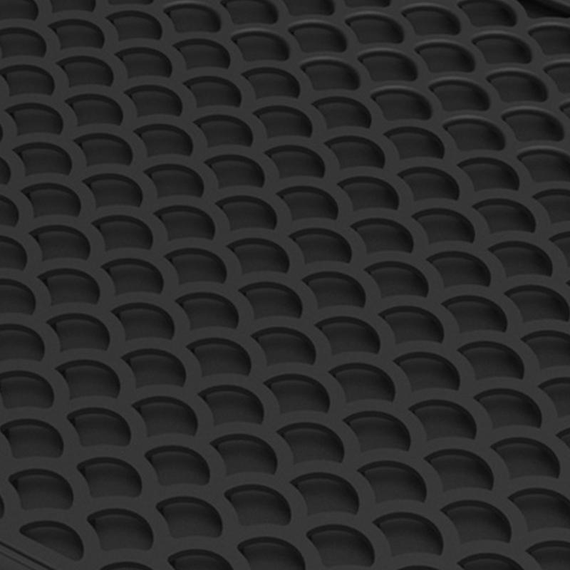 Silicone Double Layer Cats Litter Mat Waterproof Base Detachable  For Home Cage Use Foldable   Pet Accessory