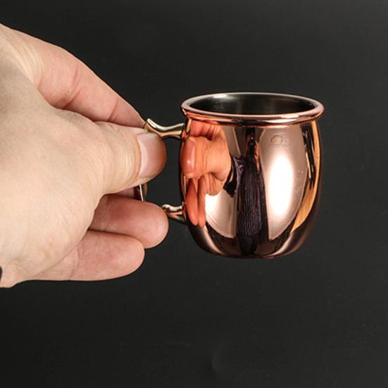 60ml Moscow Mule Mug Rustfritt stål Øl Vin Vann Melk Kaffekopp Drikketøy