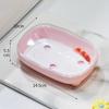 The Soap Box Does Not Accumulate Water. The Bathroom Soap Box Is A Simple Household Storage Soap Box