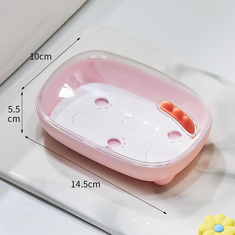 The Soap Box Does Not Accumulate Water. The Bathroom Soap Box Is A Simple Household Storage Soap Box