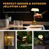 Mushroom Design Table Lamps 3 Colors Dimming ABS Portable LED Decoration for Night Light Simple Modern Rechargeable