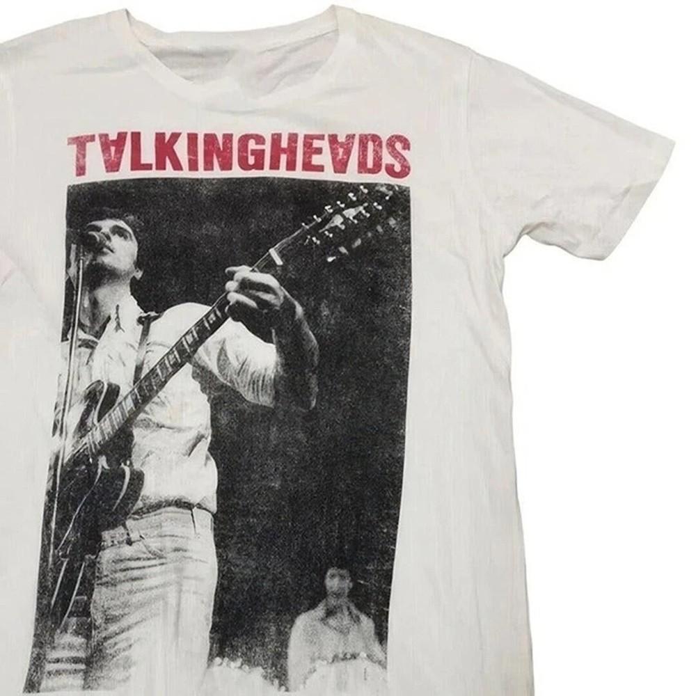 

Talking Heads Rock Your Style White Unisex T Shirt Vtg Reprint S-5XL Unisex T-Shirt L