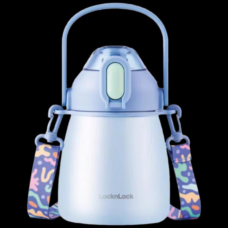 LOCK&LOCK Big Belly Insulated Straw Bottle