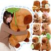 Lotusblatt Capybara Plüschtier Auster Biene Rucksack Capibara Cosplay Einhorn Dinosaurier Boba Brotring Dekor Kuscheltiere