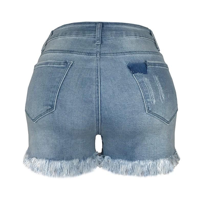 Women's Lightweight Shorts Casual Fashion Shorts Sexy Denim Shorts