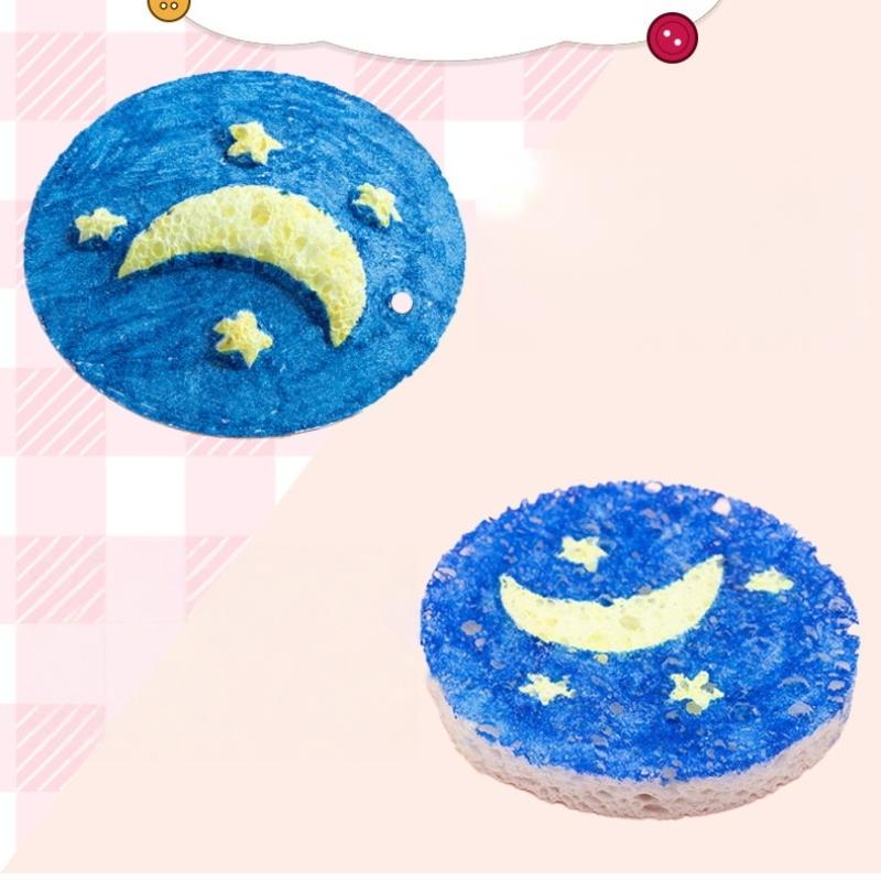 4Pcs Diy Drawing Art Educational Craft Sponge Canvas Board Handicraft Toy 3D Magic Puffy Foam Texture Painting Paper For Kids