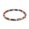 Women Lady Plated Layer Decoration Acrylic Bead Ankle Barefoot Bracelet Chain