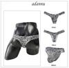 ADANNU Men's Leopard Thong AD745 - Youthful, Sexy Single String Underwear