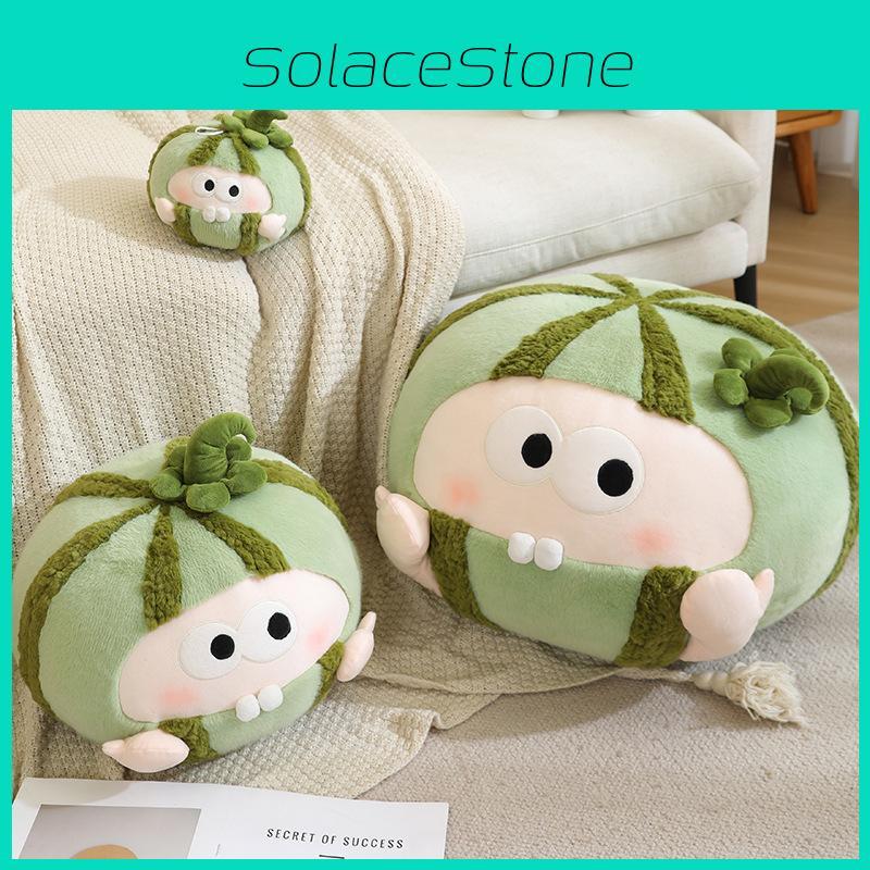 Plush Cartoon Watermelon Toy Anthropomorphic Stuffed Fruit  Gift Birthday