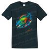 Parrotfish T Shirt Colorful Tropical Ocean Fish Art Reef Diver Gift Marine Tee