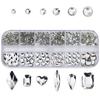 Nail Charms Multi Shapes Nail Rhinestones Charms Nail Gems Nail Art Decorations