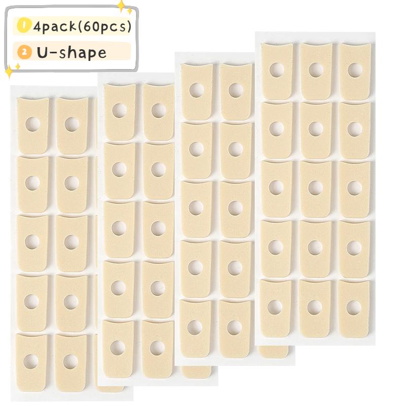 New 60pcs/4packs Callus Callus Cushions For Feet Bottom SelfAdhesive Corn Remover Pads Corn Patches for Toes Blister Pain Relief
