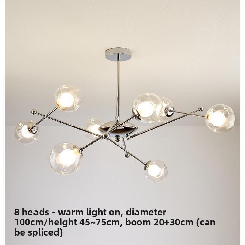 Modern Minimalist Dining Room Bedroom Master Bedroom Creative Personality Chandelier