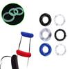 3PCS Cock Rings Luminous Durable Reusable Silicone Penis Enlargement Sex Toys for Male Delay Ejaculation Scrotum Lock
