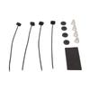 Automotive Fan Mounting Kit Universal Electric Radiator Fan Mount Kit Transmission Cooler Installation Set with Zip
