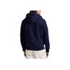 Polo Ralph Lauren Logo Reversible Knit Mesh Hooded Long Sleeve Sweatshirt Men sweatshirt Blue 710964438001