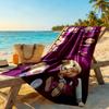 Masha Bear Beach Towel Quick-Dry Soft Microfiber Comfortable Lightweight