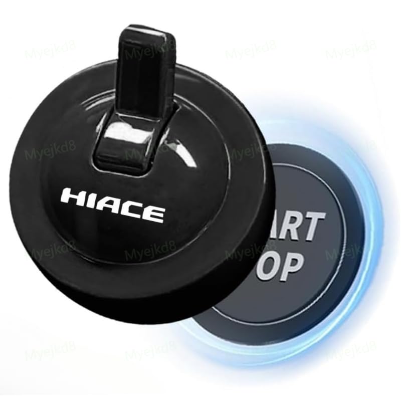 Hiace 2025 New Edition Car Push Start Button Locker, Engine Push Button Cover, Compatible