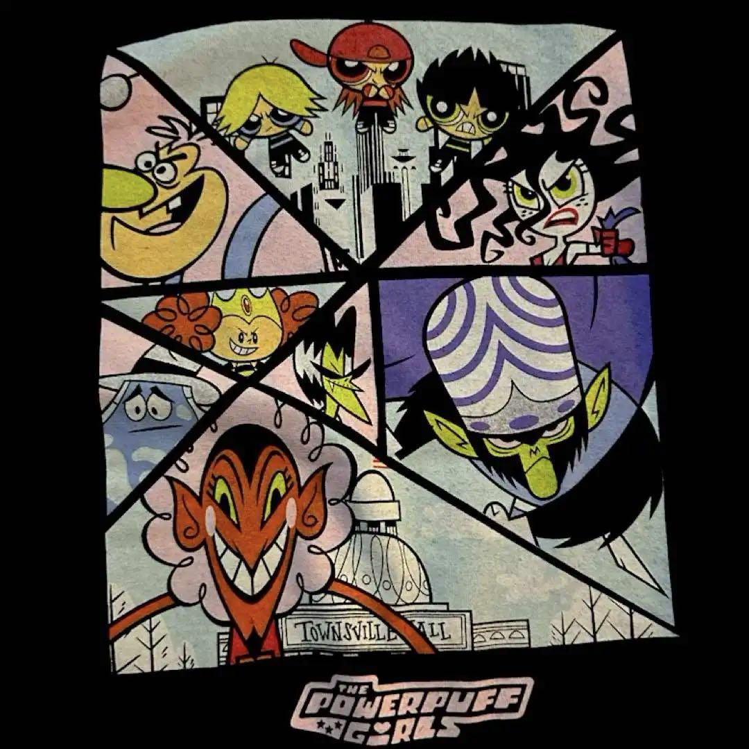 

[USED] Powerpuff Girls T-shirt Anime T 00s