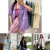 Chic Girl Korean High-quality Short-sleeve Suit Jacket Soft And Exquisite Fabric