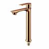 OEING Rose Gold Tall Single Cold Basin Faucet