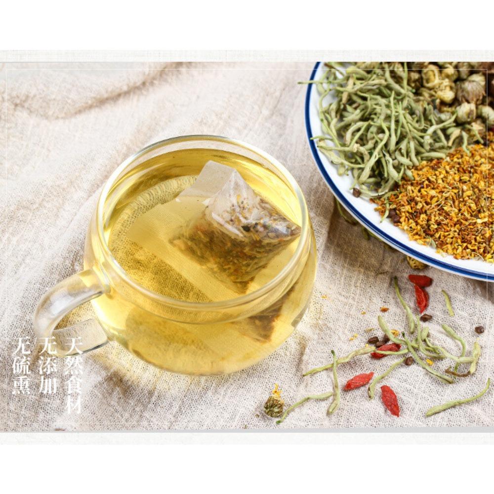 Cassia Chrysantheme Geißblatt Tee 200g Kräuter Wellness Energie Teebeutel