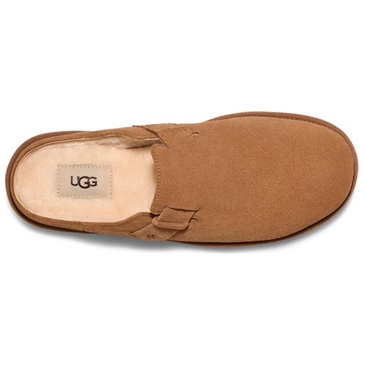 UGG Campout Comfortable Fashion Casual Anti-Slip Open-Toe Slippers Unisex Slippers Brown 1170810-CHE