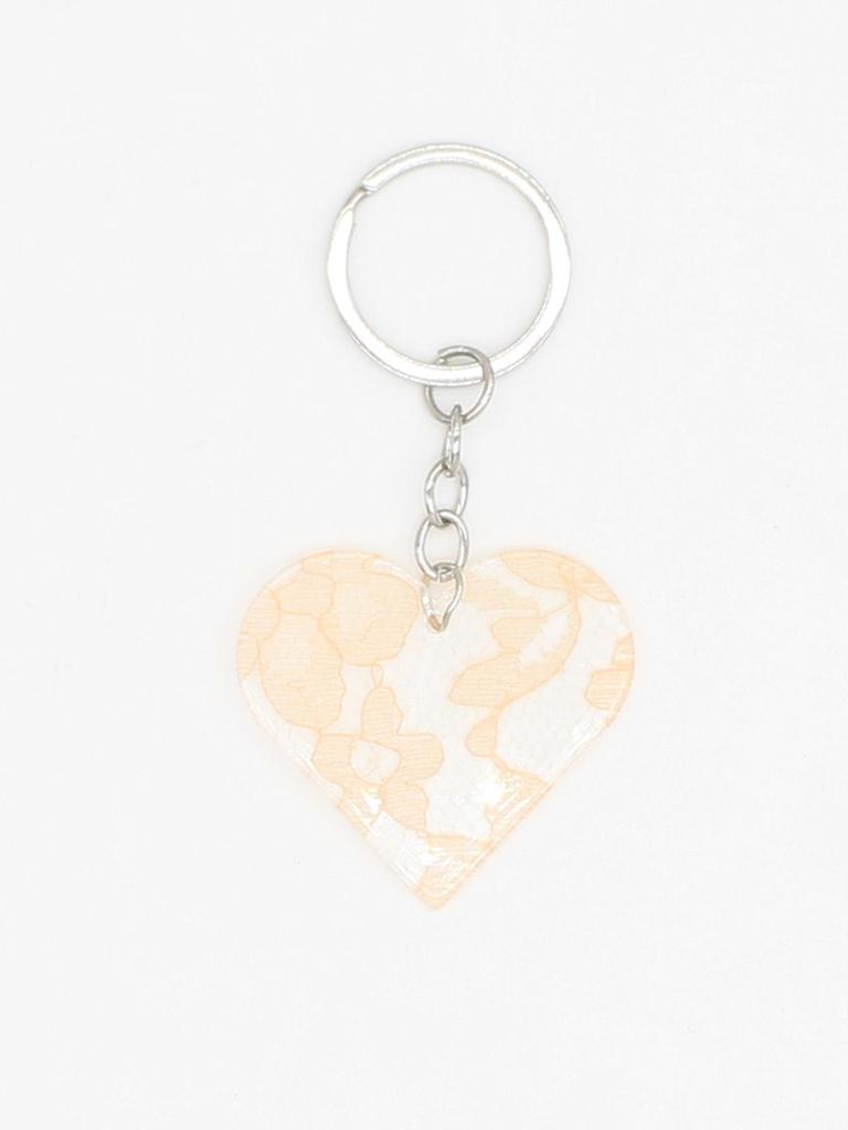 Acrylic Heart Crack Keychain & Phone Charm