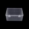 Multifunctional Transparent Storage Box for Small Items, Electronic Components, Screws, and Fishing Tackle.