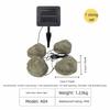 Auto on/Off LED Solar Light Cobblestone Shaped Solar Lawn Lamp Outdoor Pebble Lamp  Lawn