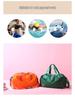 Large Capacity Wet/Dry Separation Crossbody Fitness Bag - Unisex Yoga, Gym, and Travel Tote
