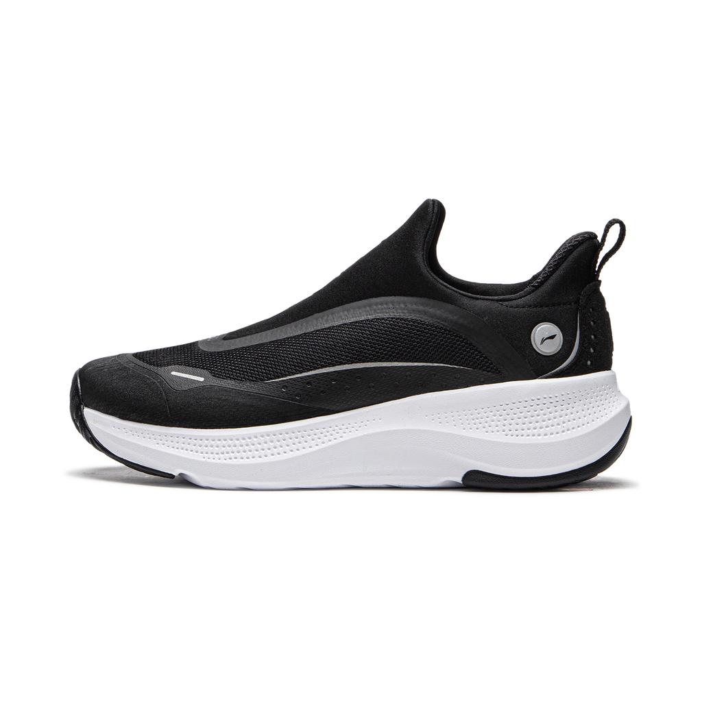 New LiNing SOFT GO Anti Slip Wear Resistant Lightweight Breathable Low Top Casual Shoes Women's Black