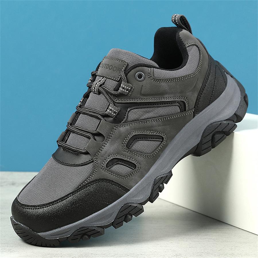 Hiking shoes new large size 2025 four seasons off-road outdoor running shoes light hiking fashion casual sports shoes