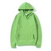 Herbst/Winter Unisex Plus Samt Dick Einfarbig Lockerer Hoodie