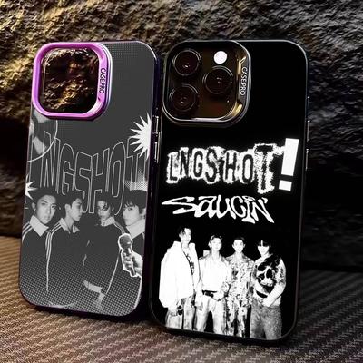 LNGSHOT SHOT CALLERS Lngshot4sho Phone Case For iPhone 17,16,15,14,13,12,11 Plus,Pro Max,Colored Silver Phone Case