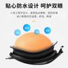 Adult Swimming Goggles, Anti-fog, Professional One-piece Silicone Large-frame Electroplated Swim Goggles