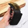 Right Angled Grill Brush With 3 Functions And Ergonomic Handle Scrapers Wire Bristles For Deep Cleaning BBQ Grates Tool