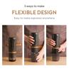Portable Espresso Machine 9 Bar Pressure Rechargeable 2 in 1 Small Travel Coffee Maker Compatible with Nespresso Capsules Ground