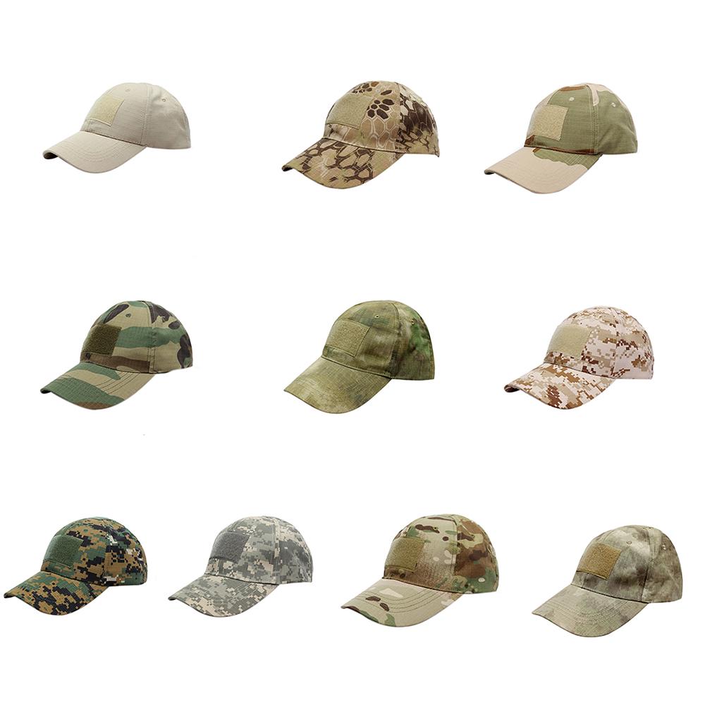 Men Tactical Operator Camo Baseball Hat 