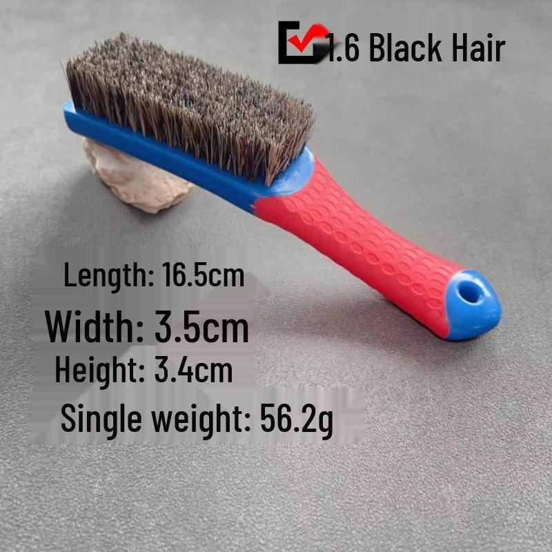 Wenwan Nano & Bristle Brush with Dual-Color Silicone Handle