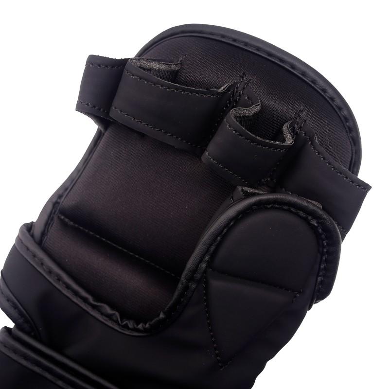 StormCloud Lynx MMA Sparring Gloves Black-Black 7oz XL