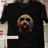 Goldendoodle Dood Lustiger Doodle Hund Golden T-Shirt Für Vintage Mann Atmungsaktiv Bequem Dehnbar Vielseitig