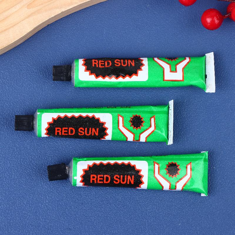 3 Stück Universeller Reifenreparaturkleber - Notfallkleber & Dichtmittel für Fahrrad-/Motorrad-/Autoreifen-Pannen, Schnelle Reparatur für den Schlauch